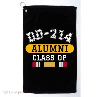 Dd214 Alumni Class Of Iraq War Veteran Pride Cool Gift Golf Towel