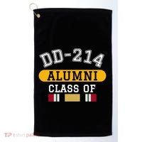 Dd214 Alumni Class Of Iraq War Veteran Pride Cool Gift Golf Towel thumb 0