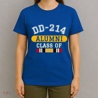 Dd214 Alumni Class Of Iraq War Veteran Pride Cool Gift T-Shirt thumb 4
