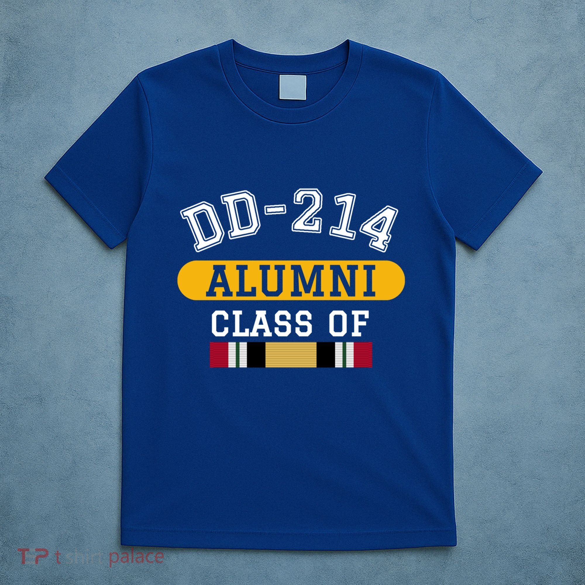 Dd214 Alumni Class Of Iraq War Veteran Pride Cool Gift T-Shirt