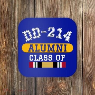 Dd214 Alumni Class Of Iraq War Veteran Pride Cool Gift Coaster