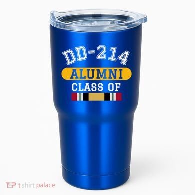 Dd214 Alumni Class Of Iraq War Veteran Pride Cool Gift Tumbler