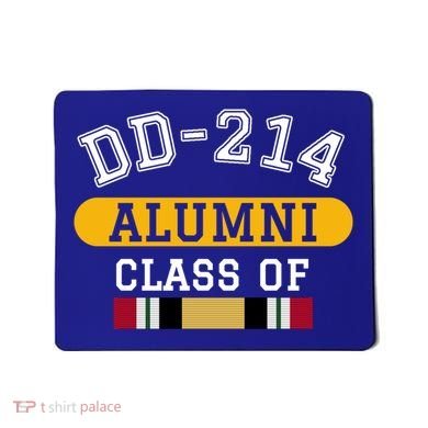 Dd214 Alumni Class Of Iraq War Veteran Pride Cool Gift Mousepad