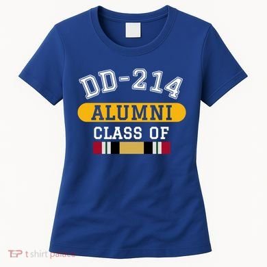 Dd214 Alumni Class Of Iraq War Veteran Pride Cool Gift Women's T-Shirt
