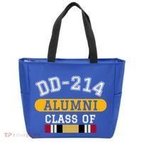 Dd214 Alumni Class Of Iraq War Veteran Pride Cool Gift Tote Bag thumb 0