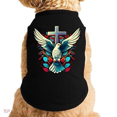 Dove And Cross Doggie Tank