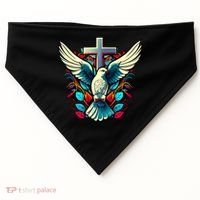 Dove And Cross USA-Made Doggie Bandana thumb 0