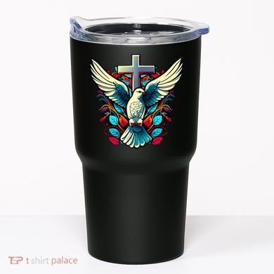 Dove And Cross Tumbler