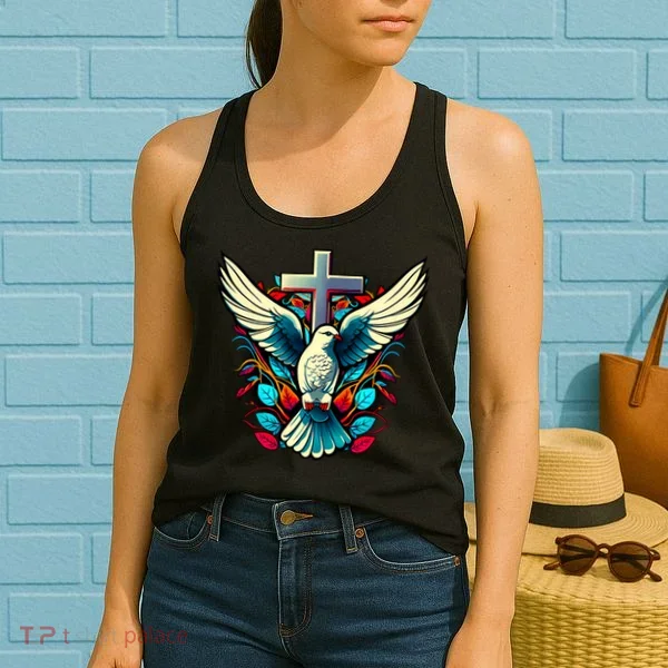 Dove And Cross Women's Tank Top
