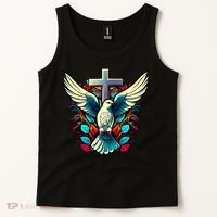Dove And Cross Tank Top thumb 2