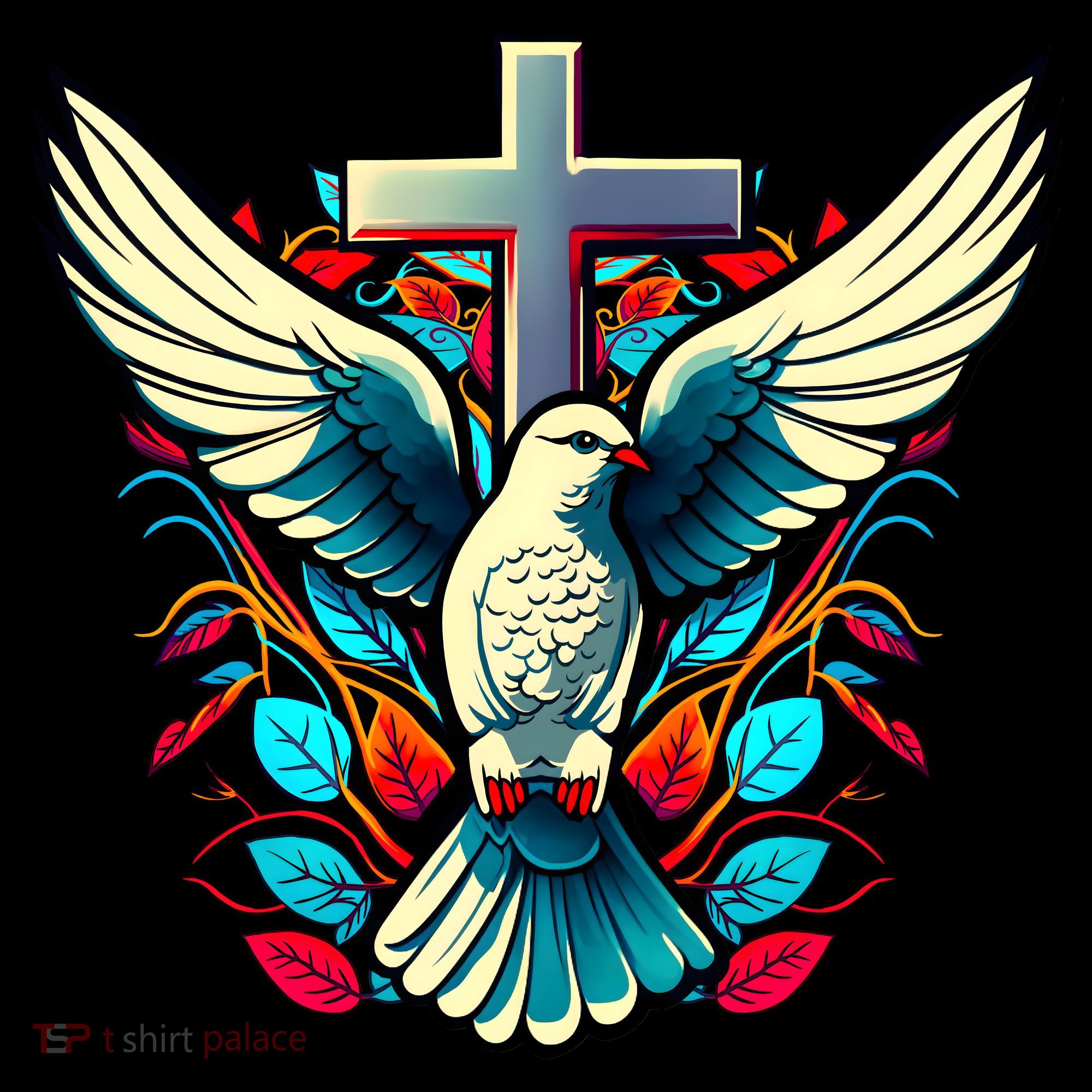 Dove And Cross Tank Top