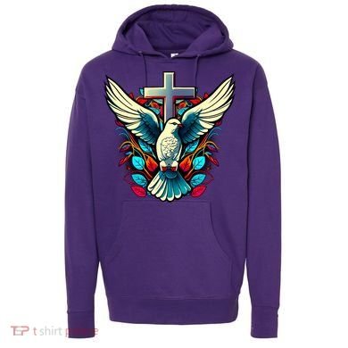 Dove And Cross Hoodie