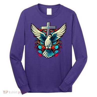 Dove And Cross Long Sleeve Shirt