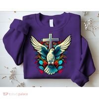 Dove And Cross Sweatshirt thumb 2