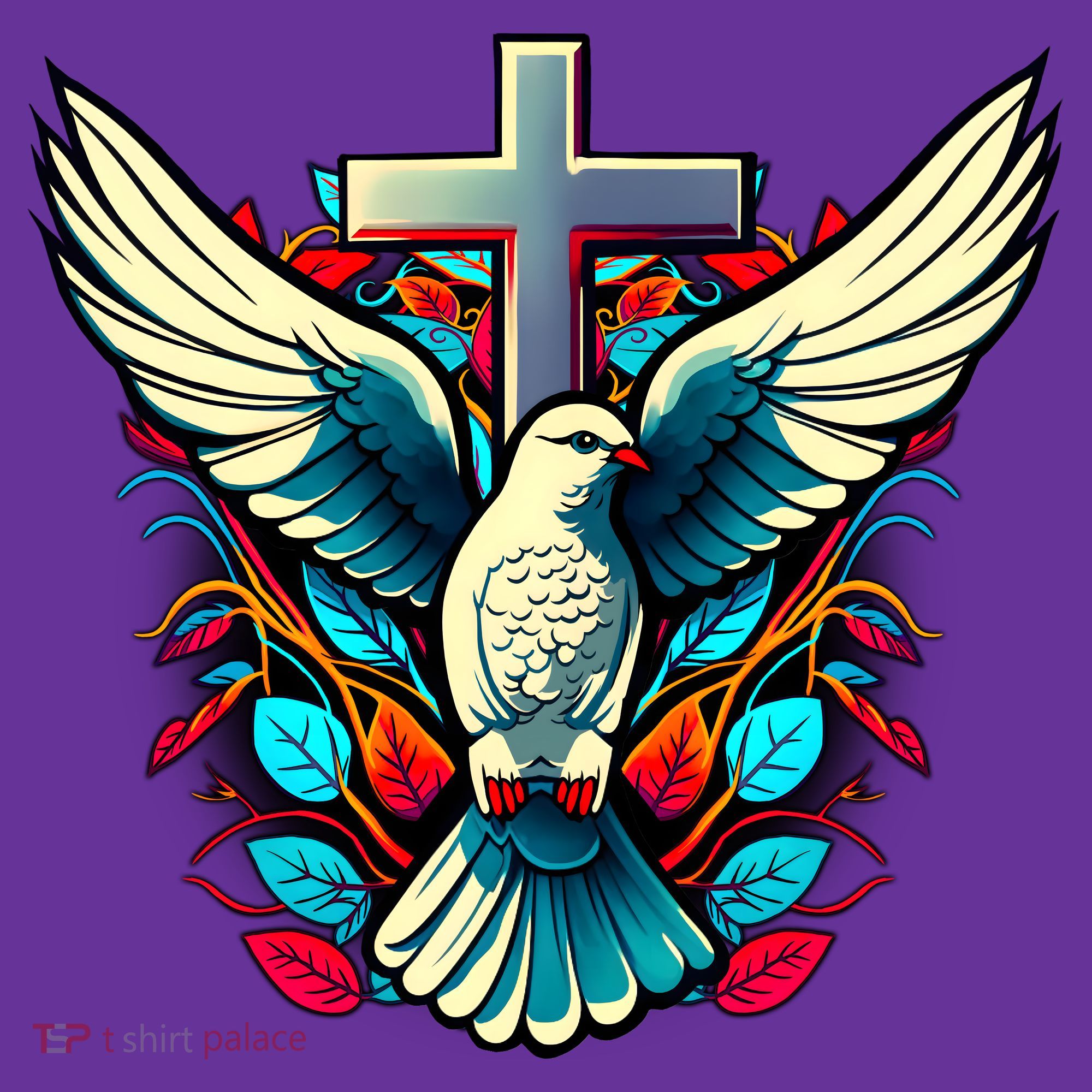 Dove And Cross T-Shirt