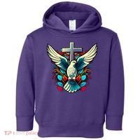 Dove And Cross Toddler Hoodie thumb 0