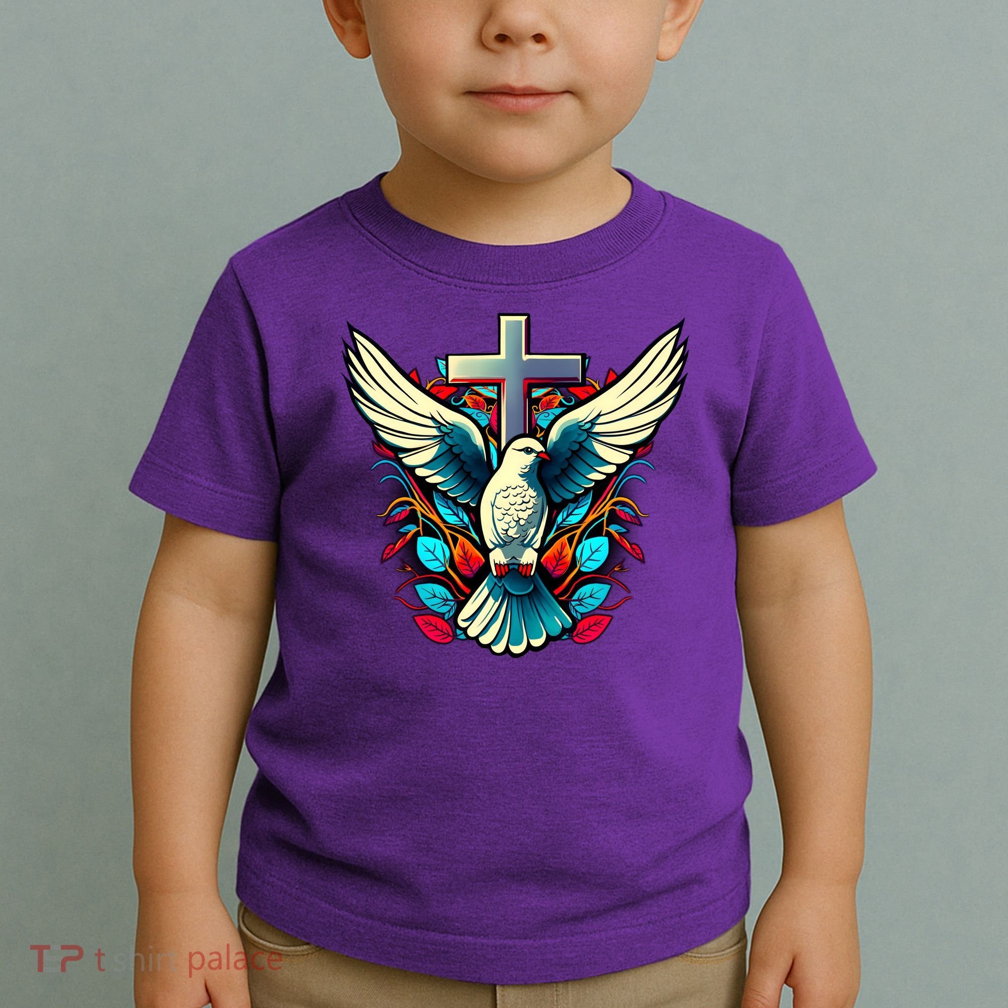 Dove And Cross Toddler T-Shirt