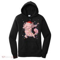 Dabbing Axolotl Christmas Lights Funny Xmas Gifts Boys Girls Women's Hoodie thumb 0