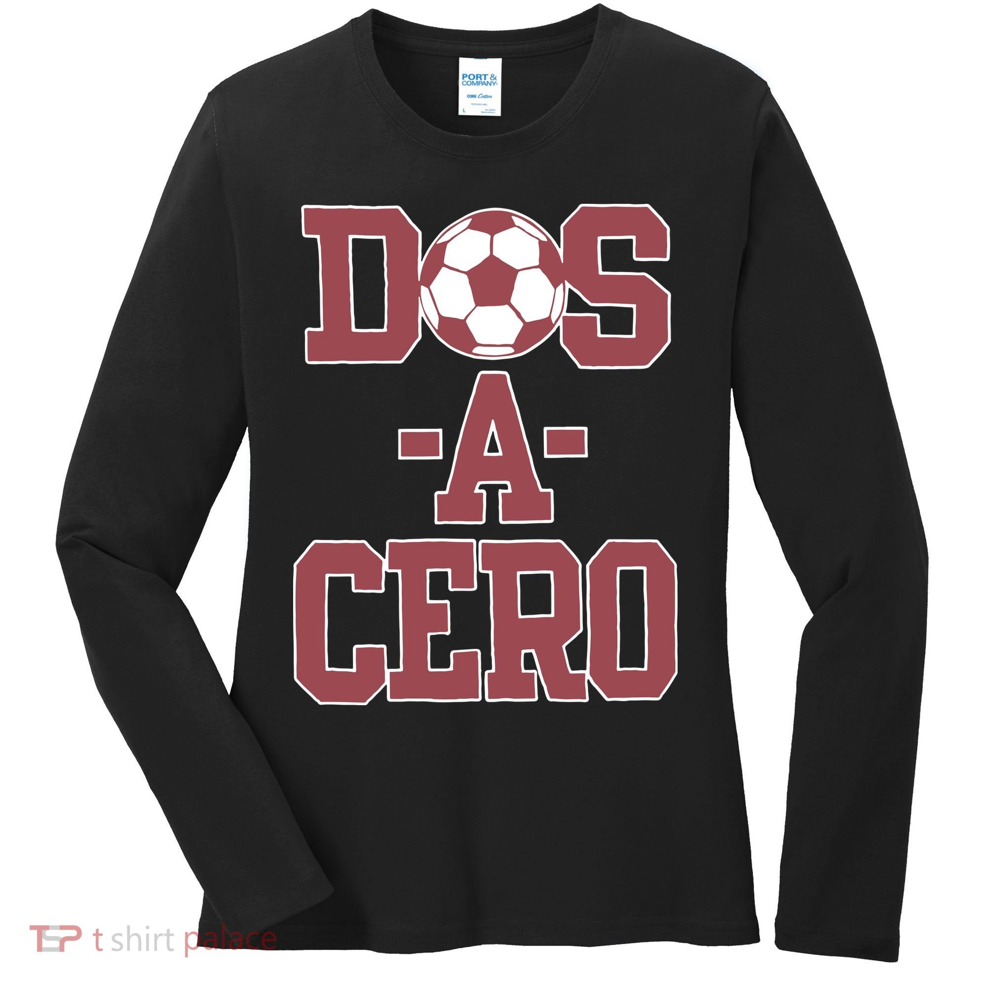 Dos A Cero US Men's National Soccer Team Women's Long Sleeve Shirt