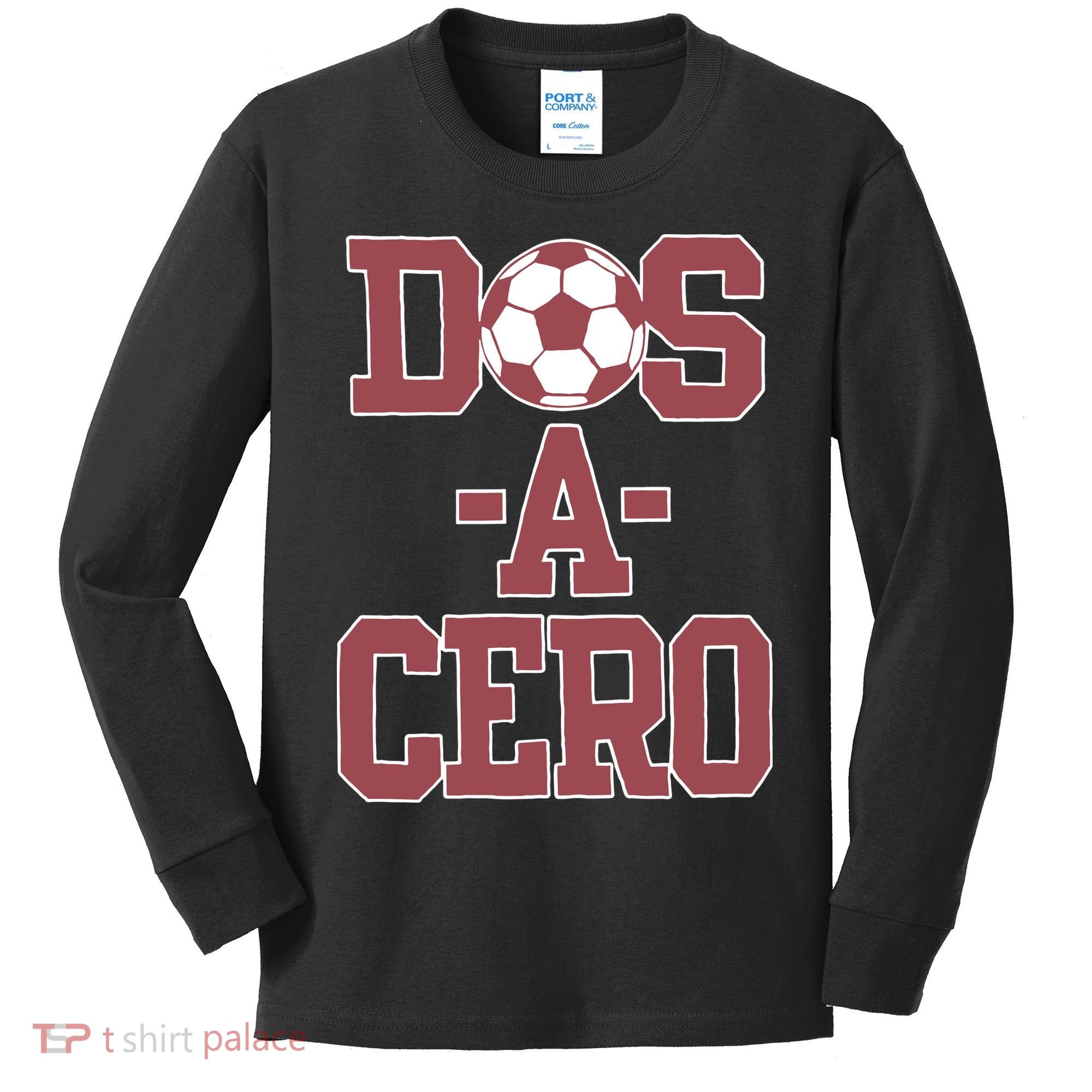 Dos A Cero US Men's National Soccer Team Kids Long Sleeve Shirt