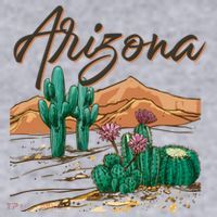Desert Arizona Cactus Southwestern Women's Sweatshirt thumb 2