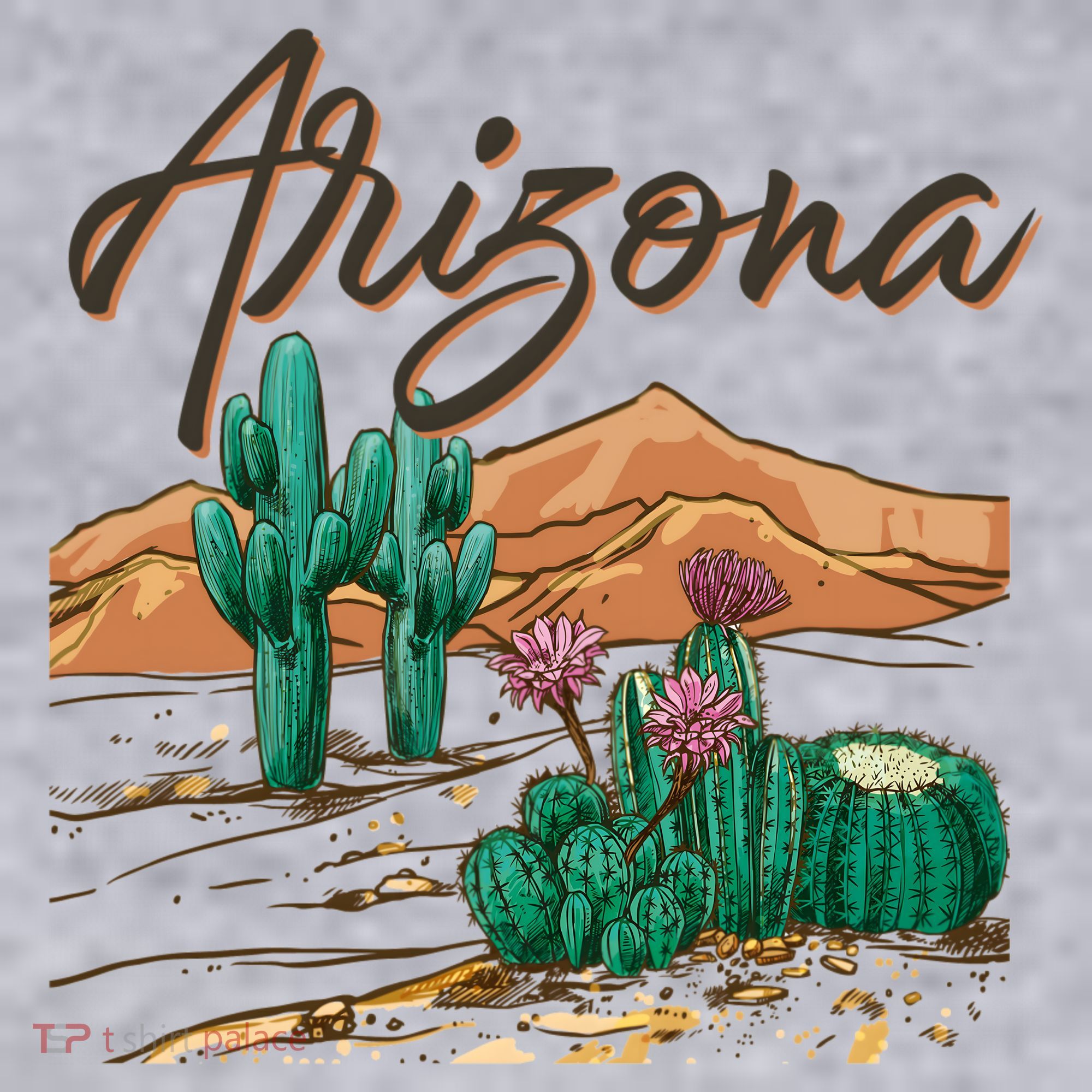Desert Arizona Cactus Southwestern Women's Sweatshirt