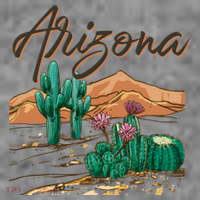 Desert Arizona Cactus Southwestern Toddler Hoodie thumb 2