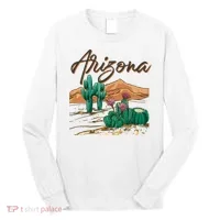 Desert Arizona Cactus Southwestern Long Sleeve Shirt thumb 0