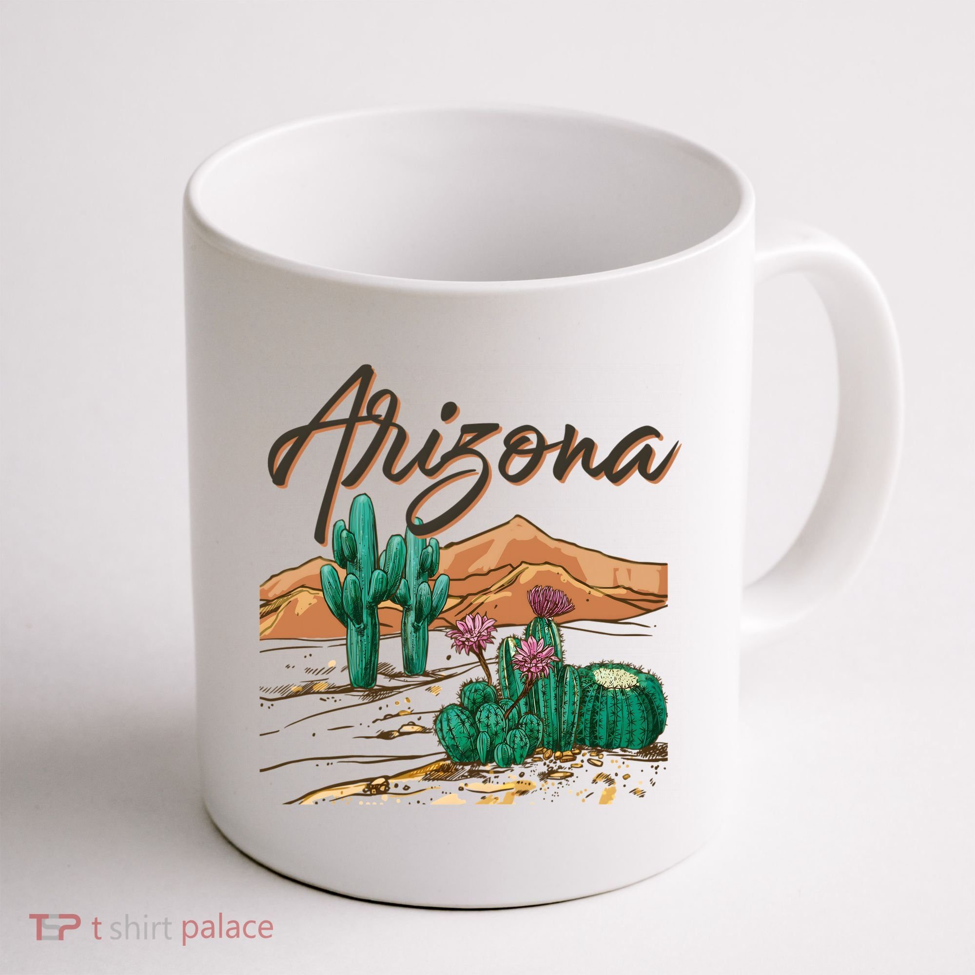 Desert Arizona Cactus Southwestern Coffee Mug