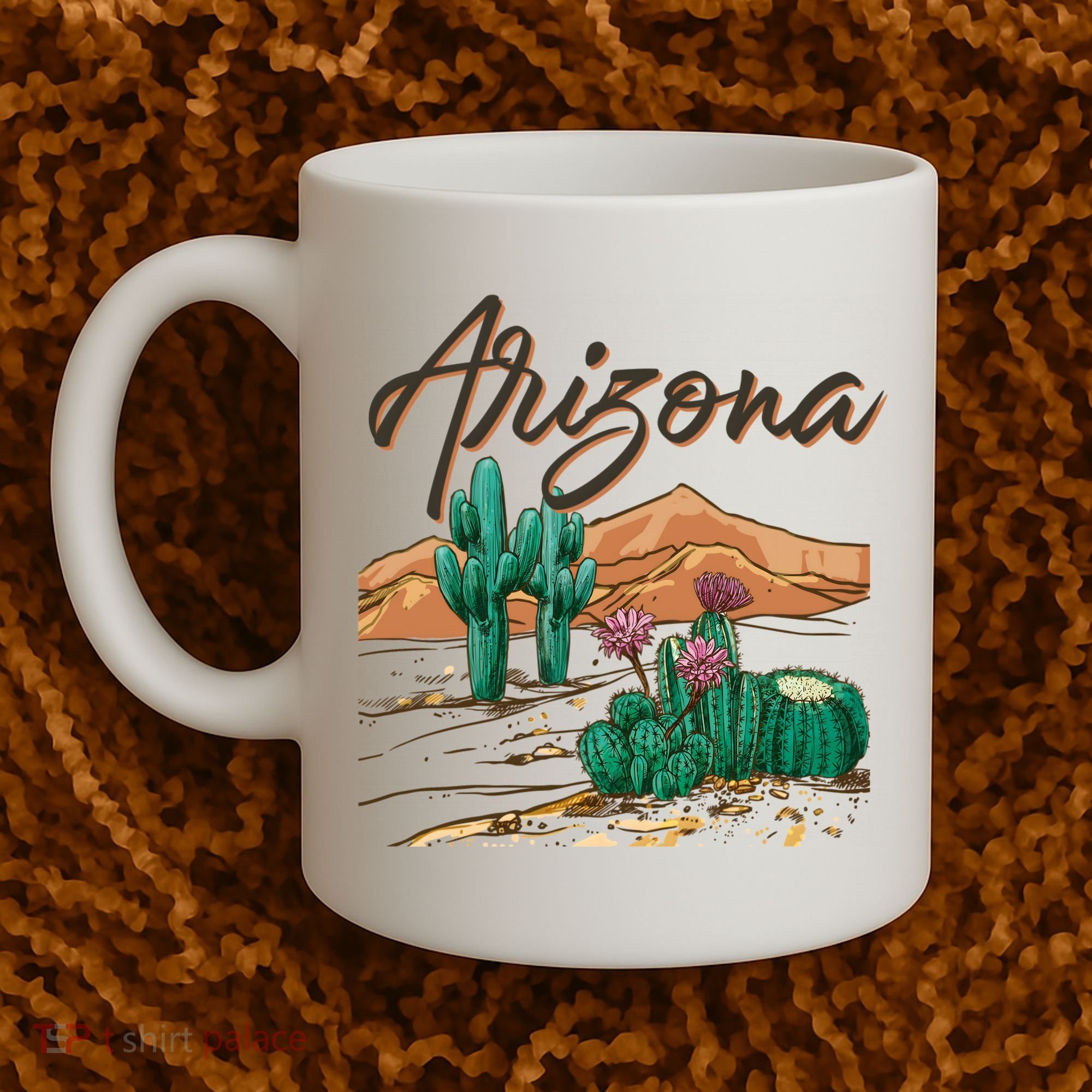 Desert Arizona Cactus Southwestern Coffee Mug