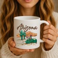 Desert Arizona Cactus Southwestern Coffee Mug thumb 3