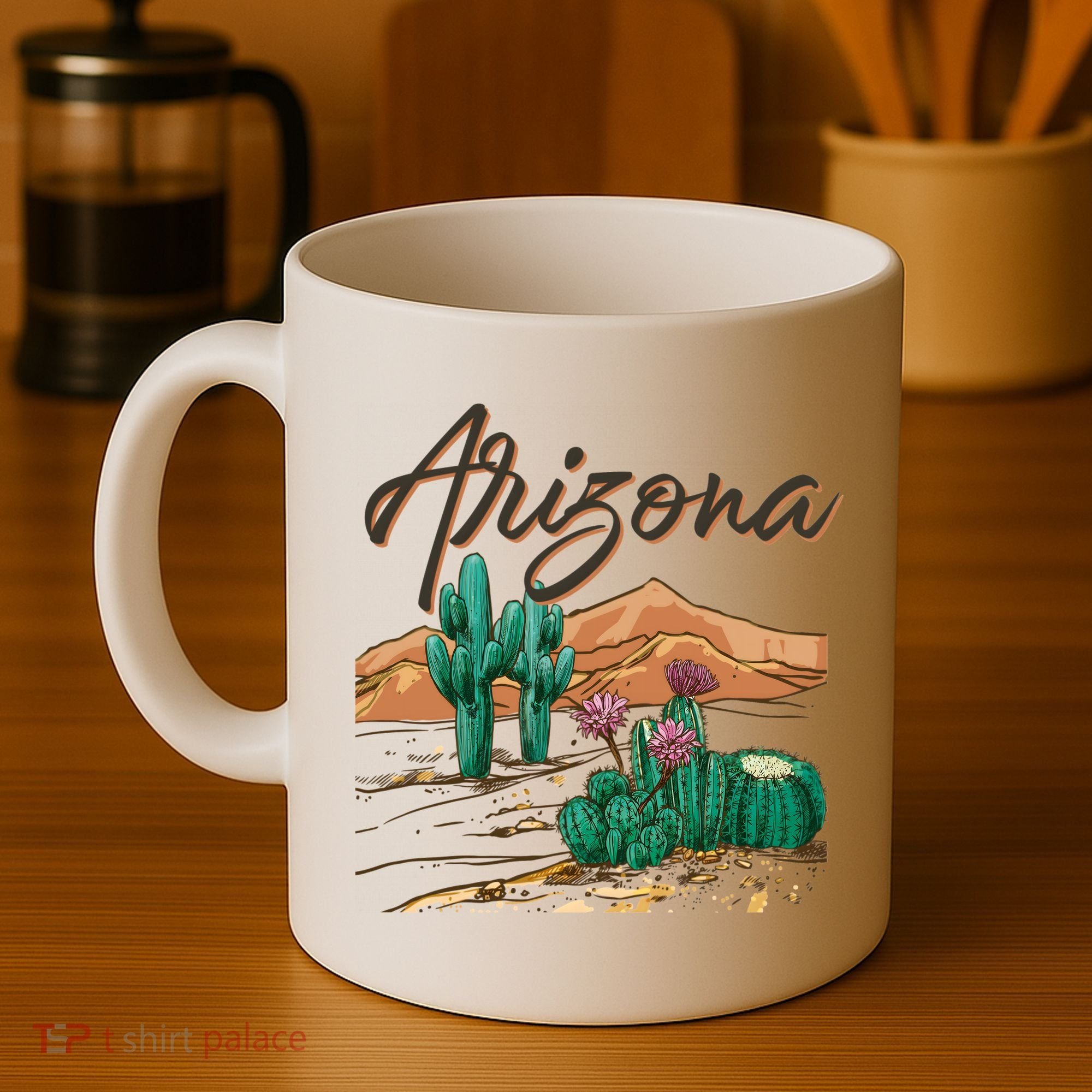 Desert Arizona Cactus Southwestern Coffee Mug