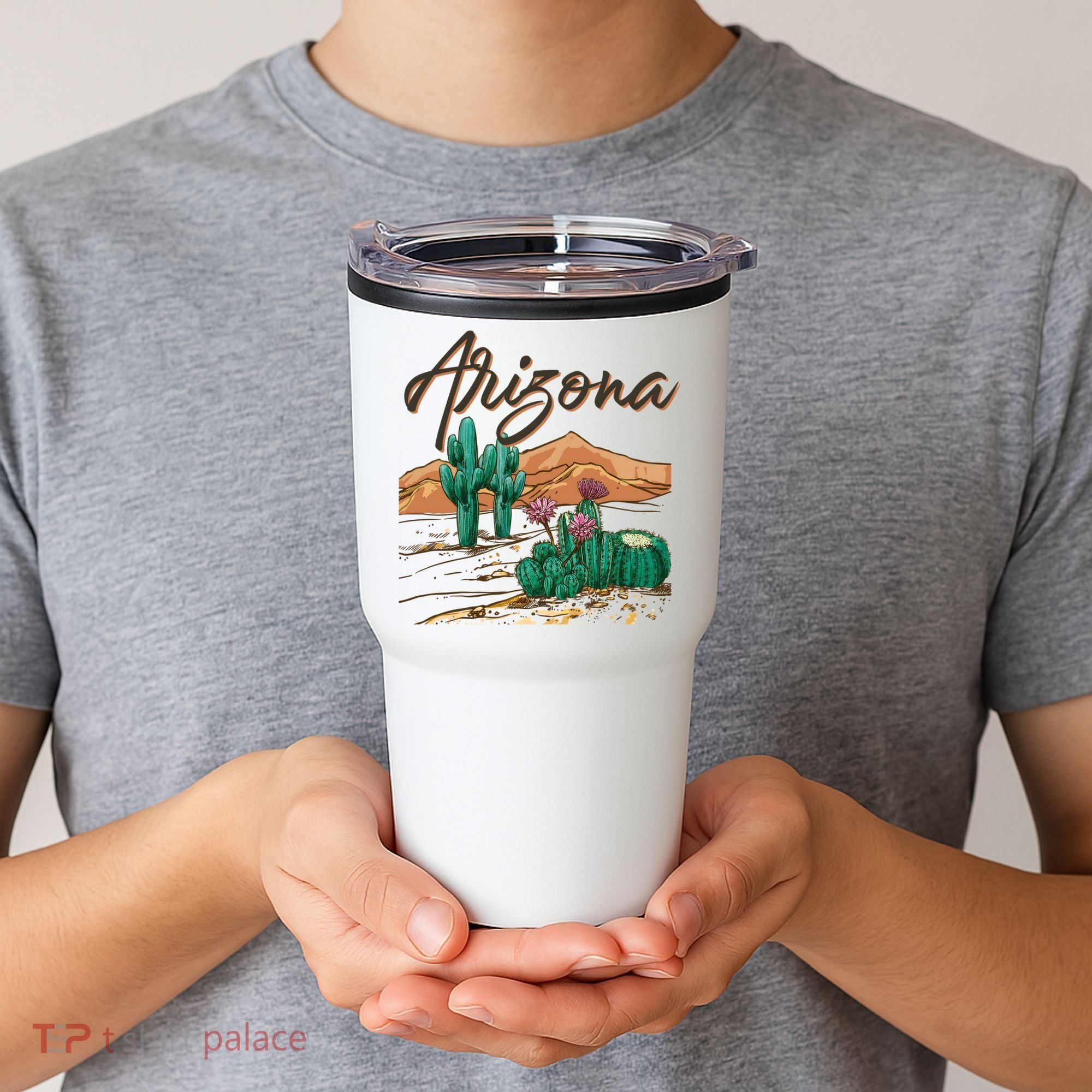 Desert Arizona Cactus Southwestern Tumbler