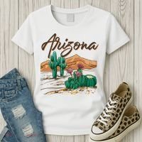 Desert Arizona Cactus Southwestern Women's T-Shirt thumb 3