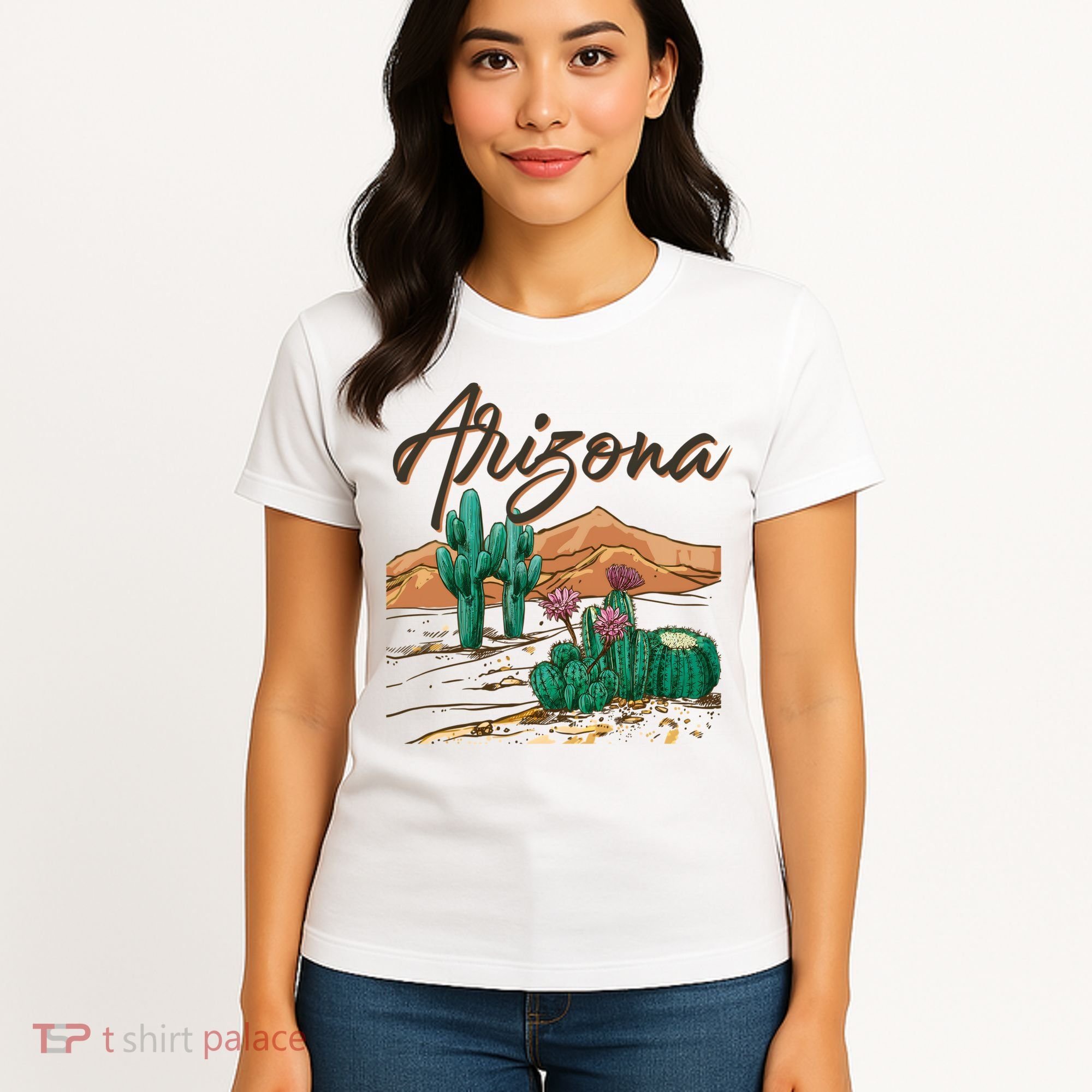 Desert Arizona Cactus Southwestern Women's T-Shirt