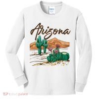 Desert Arizona Cactus Southwestern Kids Long Sleeve Shirt thumb 0