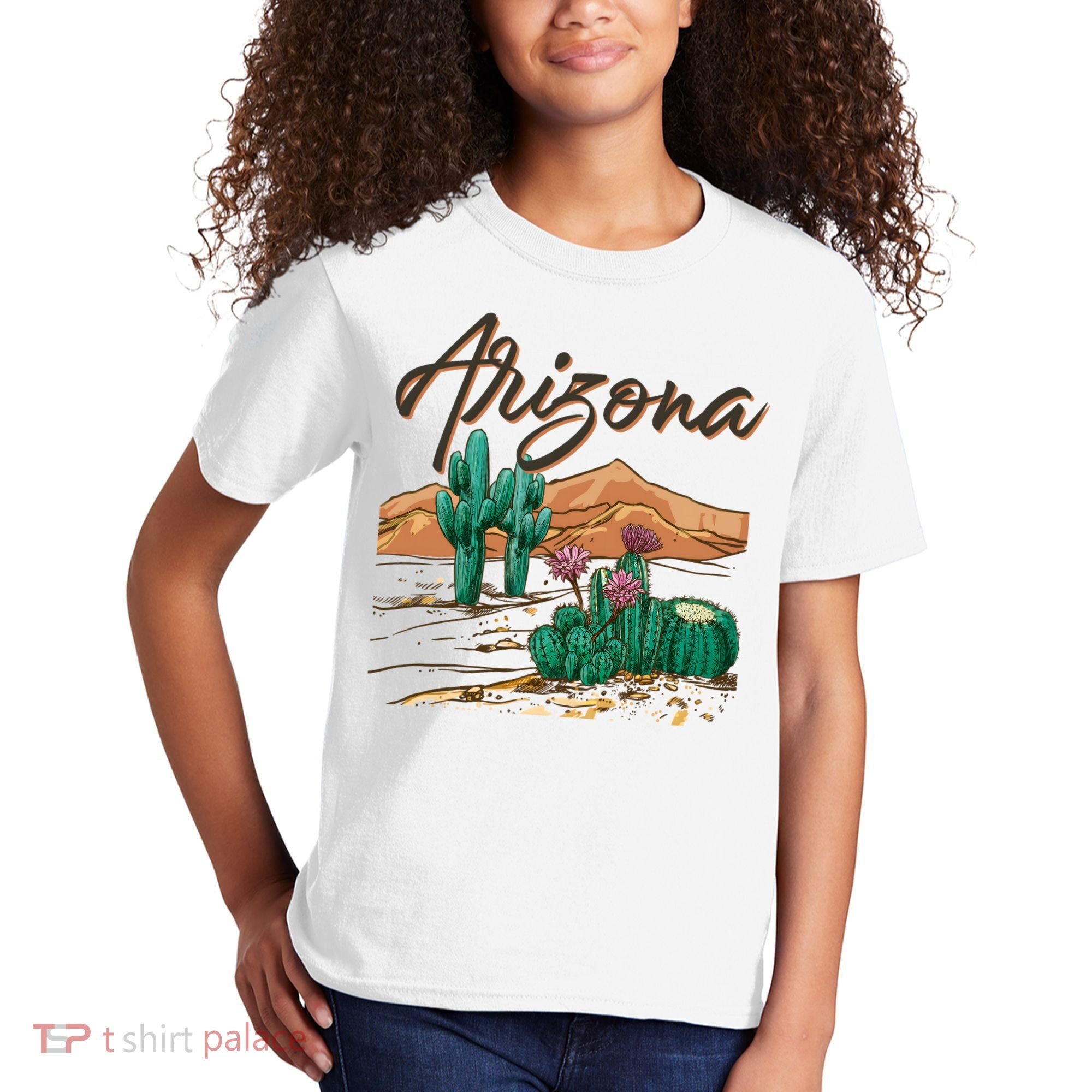 Desert Arizona Cactus Southwestern Kids T-Shirt