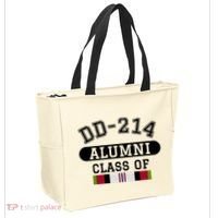 Dd214 Alumni Class Of Oef Afghanistan Veteran Pride Cool Gift Tote Bag thumb 2