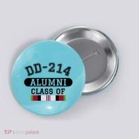 Dd214 Alumni Class Of Oef Afghanistan Veteran Pride Cool Gift Button thumb 0