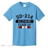 Dd214 Alumni Class Of Oef Afghanistan Veteran Pride Cool Gift Kids T-Shirt thumb 0