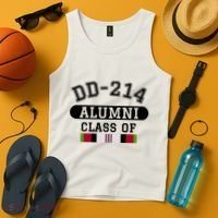 Dd214 Alumni Class Of Oef Afghanistan Veteran Pride Cool Gift Tank Top thumb 4