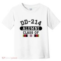 Dd214 Alumni Class Of Oef Afghanistan Veteran Pride Cool Gift Toddler T-Shirt thumb 0