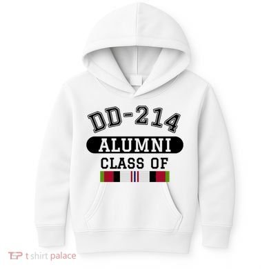 Dd214 Alumni Class Of Oef Afghanistan Veteran Pride Cool Gift Kids Hoodie