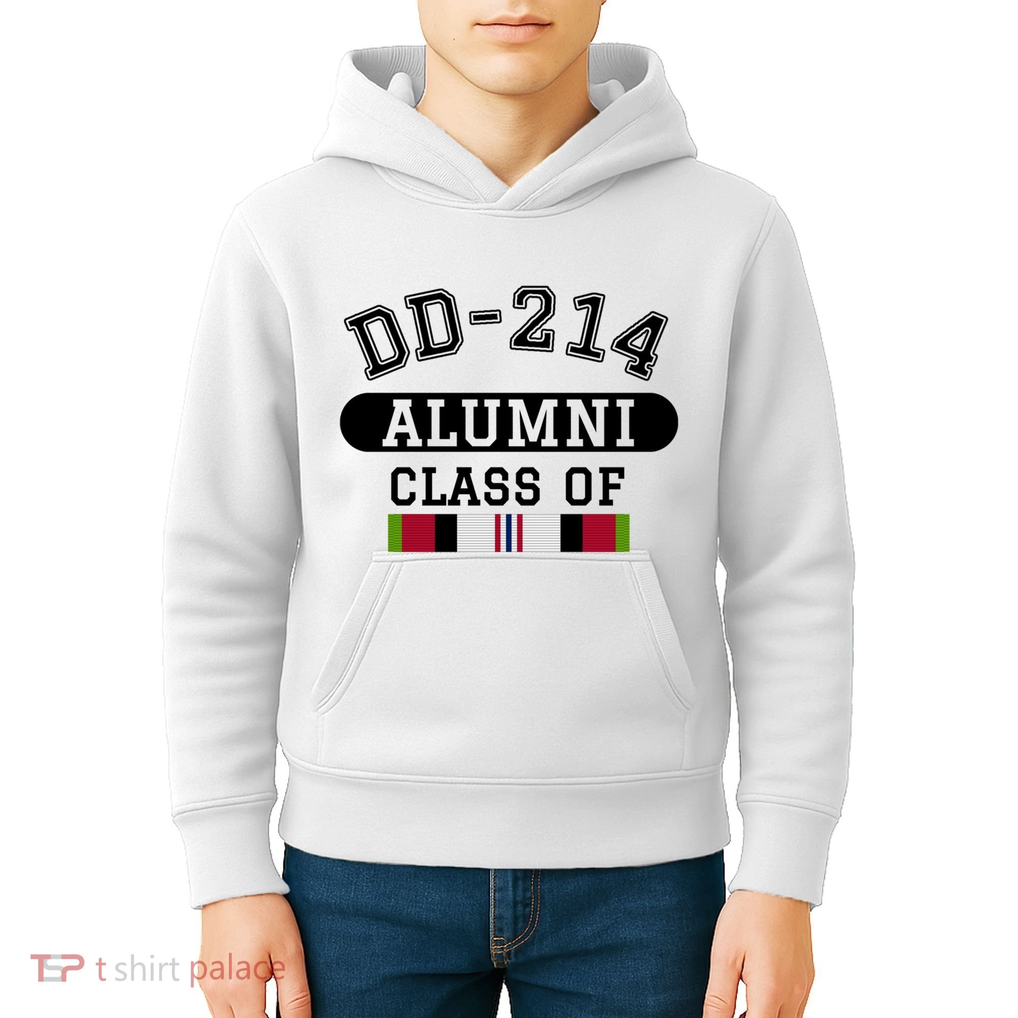 Dd214 Alumni Class Of Oef Afghanistan Veteran Pride Cool Gift Kids Hoodie
