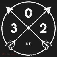 Delaware Area Code 302 State Pride Souvenir Gift Arrow Hoodie thumb 2