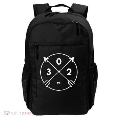 Delaware Area Code 302 State Pride Souvenir Gift Arrow Backpack