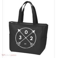 Delaware Area Code 302 State Pride Souvenir Gift Arrow Tote Bag thumb 3