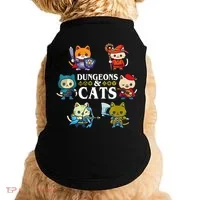 Dungeons And Cats Doggie Tank thumb 0