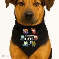 Dungeons And Cats USA-Made Doggie Bandana thumb 1