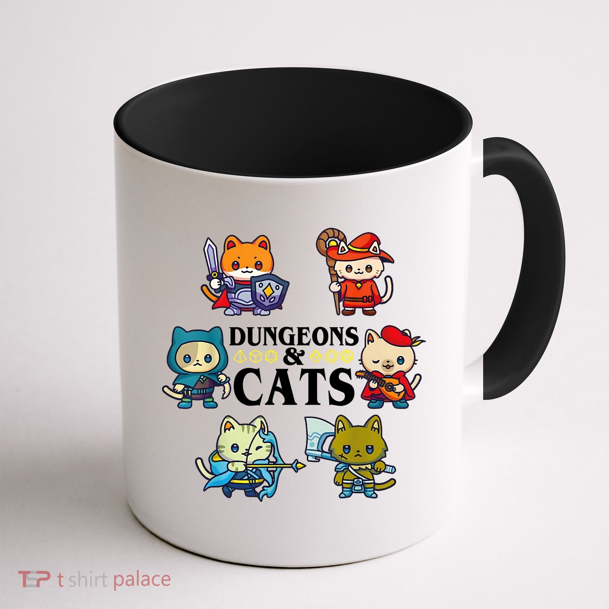Dungeons And Cats Coffee Mug